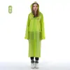 Impermeable largo de una pieza para adultos transfronterizo para viajes al aire libre y rafting, con impresión personalizada de logotipo