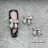Acessórios de Nail Art Lz Estilo Japonês Novo Laço, Luxo Leve Vazado Simples Liga Decorações de Unha Atacado