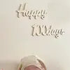 Diseño Transparente Bobo Blanco Globo Cien Días Luna Llena Doble Capa Familia Cien Días Niños Decorativo Pegar Escena de Bebé