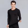 Conjunto de Ropa Interior Térmica para Hombre Otoño e Invierno 2025 Nuevo Lycra Color Sólido Suave Ropa de Otoño para Mujer y Conjunto de Pantalones de Otoño