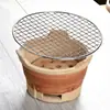 Estufa de Arcilla Mini Estilo Antiguo Parrilla de Carbón Uso Doméstico Estufa de Carbón Quemando Carbón Barbacoa Asando Carne Estufa de Arcilla y Carbón Estufa Pequeña de Tierra Estufa de Carbón