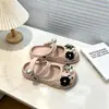 Sandálias de Praia Estilosas para Crianças, Novos Sapatos de Ballet da Moda para Meninas para Uso ao Ar Livre, Tamancos Mary Jane de Verão 2026