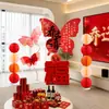 Conjunto de pilares de KT para celebração de inauguração de casa para decoração de atmosfera de sala de estar e quarto, ornamentos para cerimônia de mudança para casa nova