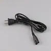 Cable de Alimentación de Dos Conductores Enchufe Estándar Nacional al por Mayor Descuento Enchufe Doble Doméstico con Conector de Cola de Figura de Ocho Cable de Alimentación para Afeitadora