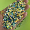 7 mm de largo arcilla polimérica gránulos de azúcar agujas de azúcar migas de pan seda de chocolate material hecho a mano para bricolaje slime accesorios de arcilla polimérica