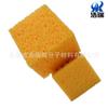 Esponja de partículas pequeñas de color bloque de esponja en forma de corazón espuma ignífuga partículas de algodón relleno de partículas de esponja