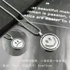 Colar Masculino Hip-Hop Estilo Misto Transfronteiriço, Corrente para Suéter com Pingente de Personalidade Vintage, Acessórios Versáteis Unissex Atacado