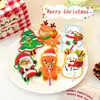 Cartão Pirulito de Natal Cartão DIY Cartão de Bênção Cartão de Cumprimentos Novo Cartão de Decoração para Embalagem de Presente de Doces para Crianças