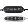 Cable de alimentación con interruptor de regulación de tiempo de enchufe redondo enchufe redondo estándar europeo bombilla de filamento de tungsteno regulación continua temporizador cable de alimentación 1.8M