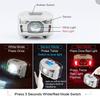 Faro LED con carga USB e inducción por gestos infrarrojos, iluminación exterior, foco, luz de inducción para pesca nocturna