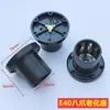 Convertir casquillo de bayoneta a rosca B22E14 a E27E40GU10 prueba hogar envejecimiento regleta portalamparas