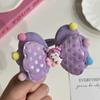 Lazo para el cabello infantil lindo de Kulomi, elástico alto para niñas, liga de tendón para cola de caballo, anillo para el cabello de bola de bebé, no lastima el cabello