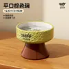 Cuenco elevado de cerámica para gatos, cuenco de comida para gatos, cuenco ancho especial para beber que protege el cuello para gatos y perros, cuenco para mascotas, cuenco para perros, cuenco de comida para perros