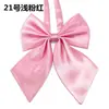 Personalidade da moda Acessórios de vestuário Cor sólida Meninas Colarinho Flor Gravata Feminina Business Wear Bow Factory Outlet