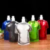 Ropa con forma de fábrica bolsa de agua deportiva de PE para exteriores ciclismo montañismo bolsa de agua plegable venta al por mayor impresión de logotipo
