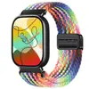 Aplicável para Pulseira de Relógio Xiaomi Smart Band 10pro, Pulseira de Relógio de Nylon Trançado com Fivela Magnética de Metal Redmi Watch 4/5/6