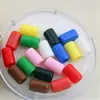 Accesorios para rastas, tocados, accesorios para el cabello, decoración para cabello trenzado, accesorios DIY con cuentas, cuentas de plástico acrílico multicolor con agujero grande