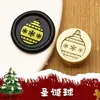 Sello de Cera Exquisito Mini de Cabeza de Cobre de 15 mm para Diarios, Regalo, Navidad, Sello de Cera Pequeño y Lindo