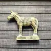 Guerreiros de Terracota Artesanato em Resina Enfeites, Lembranças Turísticas de Xi'An, Miniaturas de Oficiais de Qin Shihuang, Presentes Culturais e Criativos