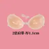 Adesivo de Peito Verão Sutiã de Silicone para Vestido de Noiva Adesivo de Seio Push-up Invisível Sutiã Espessado com Puxador Roupa Íntima Anti-flacidez