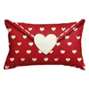 Funda de Almohada para el Día de San Valentín Transfronteriza, Decoración de Ambiente Festivo, Funda de Cojín para Sofá del Hogar, Funda de Cojín para Dormitorio con Estampado de Amor