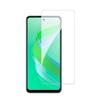 Aplicable a la pantalla de seda Infinix Smart8, dos películas templadas fuertes, Smart8, película protectora transparente ultrafina blanca galvanizada