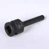 Hexágono soquete 1/2 pistola de ar comprimido de uma peça cabeça de lote pneumática hexagonal chave de fenda manga ameixa manga hexagonal pistola de ar terno lote