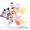 Acrílico Pato Donald Filhote Margarida Porco Acessórios Tigrão Minnie Mickey Grampo de Cabelo Infantil Patche DIY