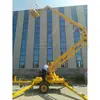 Plataforma Elevadora de Brazo Curvo para Trabajos en Altura, Elevador Autopropulsado para Construcción, Plataforma Elevadora Diésel Montada en Remolque