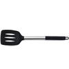 En stock Vajilla de Silicona Acero Inoxidable Mango de Acero con Cubierta de Silicona Antiescaldado Juego de Utensilios de Cocina Cuchara de Cocina Colador
