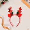 Nova Mori alce headband joias Natal chifre vermelho headband feminino crianças acessórios de cabelo hairpin cocar atacado