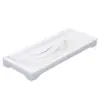 Bandeja para Botella de Gel Antibacterial de Hotel, Bandeja de Baño, Set de Baño, Bandeja para Artículos de Tocador de Baño, Decoración de Habitación Modelo
