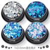 Produtos quentes Amazon transfronteiriços 1+2+3 joias de unha com lantejoulas mistas esmalte em gel para unhas maquiagem glitter atacado