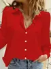 Comercio Exterior Transfronterizo Amazon Aliexpress Tiktok Moda Primavera y Otoño 2026 Camisas de Mujer Versátiles Estilo Europeo y Americano
