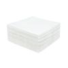 Servilletas de Papel Blancas Sin Polvo 33*33cm Manteles Individuales Plegados en Forma de Flor para Restaurante de Lujo Hotel Servilletas Desechables Servilletas Transfronterizas