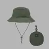 Sombrero Plegable de Secado Rápido para Acampar al Aire Libre, Sombrero de Sol Impermeable, Sombrero de Pescador para Circunferencia de Cabeza Grande, Sombrero de Protección Solar, Sombrero de Senderismo para Parejas