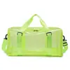 Nova Bolsa de Mão de Gelatina de PVC à Prova d'Água Moda Feminina Grande Capacidade Para Brincar na Água Simples Tendência Resistente ao Desgaste Bolsa para Fitness Natação