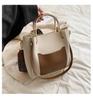 Bolso Cruzado de Bloques de Color de Venta Caliente de Verano para Mujer, Bolso de Hombro de Moda Tendencia 2026 de Gran Capacidad, Bolso Cubo Popular
