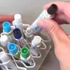 Caja de Almacenamiento de Pomada de Escritorio Compartimento para Pomada Artefacto Organizador Multifuncional para el Hogar Tubular Pequeño Estante de Clasificación y Almacenamiento para Pomadas