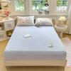 Serie de Bordados de Toalla de Terciopelo de Leche de Alto Peso Clase a, Sábana de Cama de Terciopelo Tallado, Protector de Colchón Simmons, Funda de Almohada