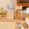 Bolsas para Empaquetar Galletas, Bolsas de Comida, Dulces Galletas, Snacks, Pasteles de Copo de Nieve, Productos Transparentes de Horneado Hechos a Mano para Niños para el Día del Niño