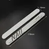 Set de lima de goma para manicura de alta gama con forma recta, set de limas de uñas profesionales, herramientas de manicura, venta directa del fabricante