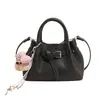 Bolso Cubo de Lichi de Gama Alta para Mujer 2026 Nuevo Modelo Bolso de Mano Bolso Cesta Bolso de Hombro Cruzado de Lujo Ligero Nicho
