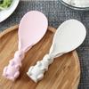 Vertical Rice Spoon Cozinha Trigo Palha Tableware Cute Rabbit Rice Spoon Creative japonês Standing Rice Shovel