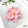 Dragão artificial bigode jasmim flor feltro feito à mão flor falsa minoria cocar grampo de cabelo flor fazendo acessórios diy pequenos ornamentos