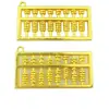 Enfeites Festivos Estilo Chinês Liga Dupla Face Pingente de Abacus Acessórios para Joias DIY Pingente de Pulseira