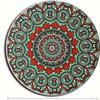 Posavasos mandala transfronterizo color posavasos de barro de diatomeas soporte inferior redondo placa almohadilla anti-planchado almohadilla de aislamiento térmico venta al por mayor