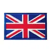 Parche de PVC de Goma Blanda Bandera del Mundo Velcro Táctico Varios Parches de Brazo de Bandera Velcro Pegatinas para Mochila Táctica