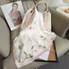 Pañuelo Cuadrado de Falso Seda con Estampado Paisley Retro 70cm Pañuelo de Seda Satinada con Estampado de Cebra Estampado de Castillo Accesorio para Traje Camisa Pañuelo