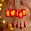 Nuevas linternas del Día Nacional 2026 para decoración de centros comerciales y tiendas, adornos colgantes de linternas florales iluminadas para áreas escénicas del Festival de Medio Otoño